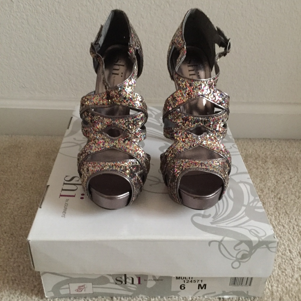Glittered Heels